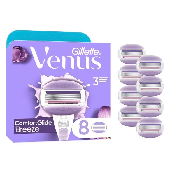 Žiletky Gillette Venus ComfortGlide Breeze<br>8 kusov
