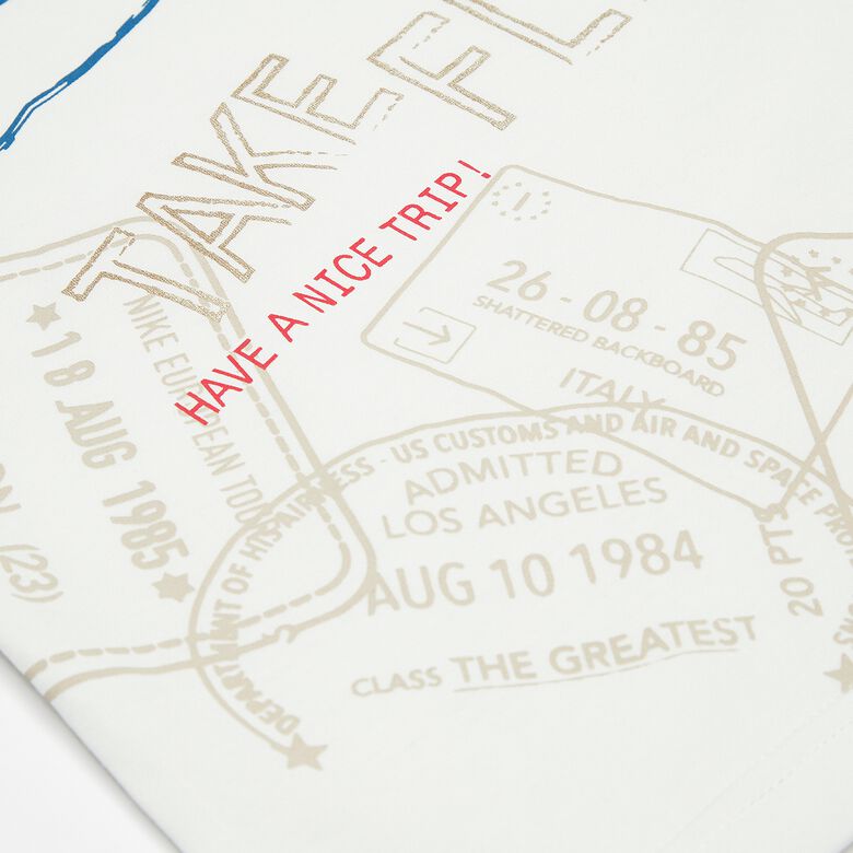 Camiseta de manga curta Jumpman Flight Stamps