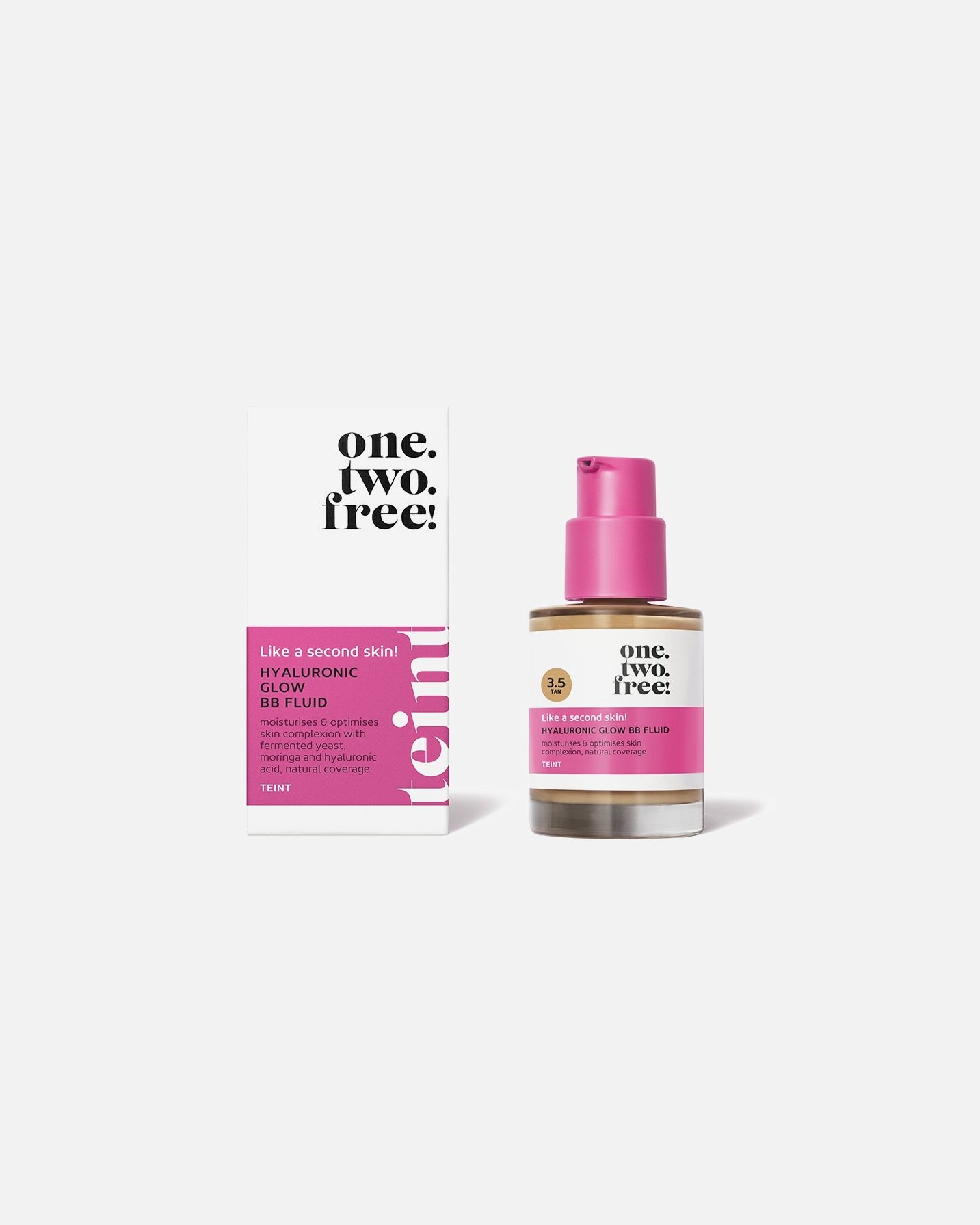 one.two.free! BB krema Hijaluronski sjaj BB fluid – 30ml