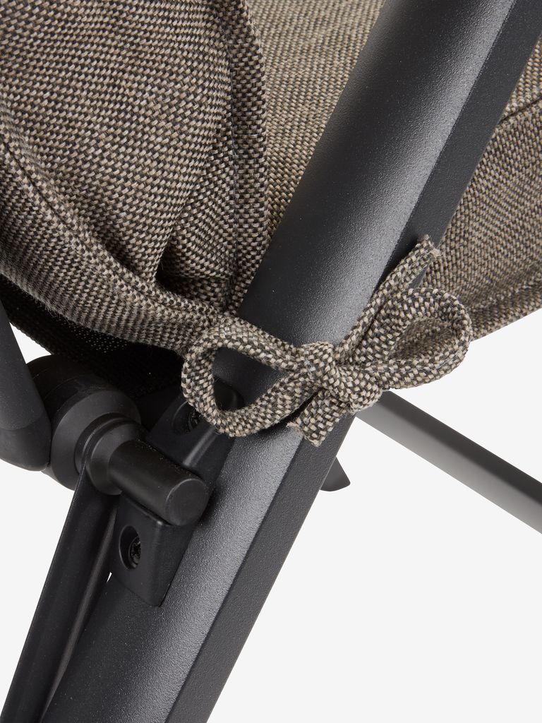 Vrtni jastuk ROPE BED Podesiva fotelja ROPE BED tamni pijesak