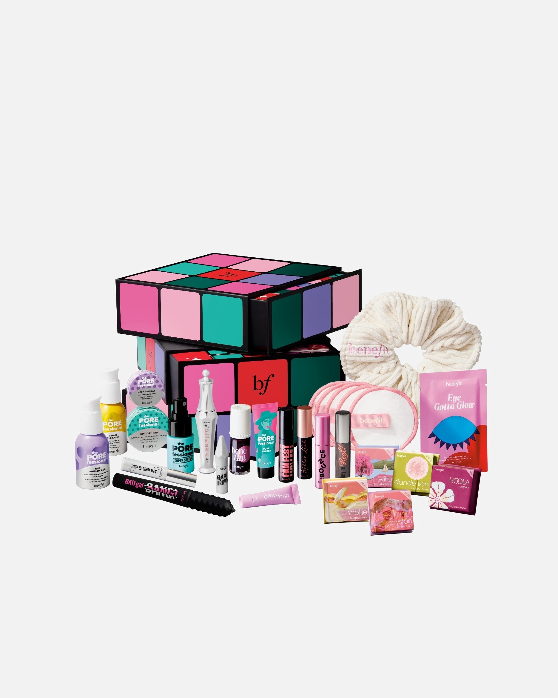 „Benefit“ advento kalendoriaus bronzantų ir skaistalų kolekcija „Glam Cube“ – 1 vnt.
