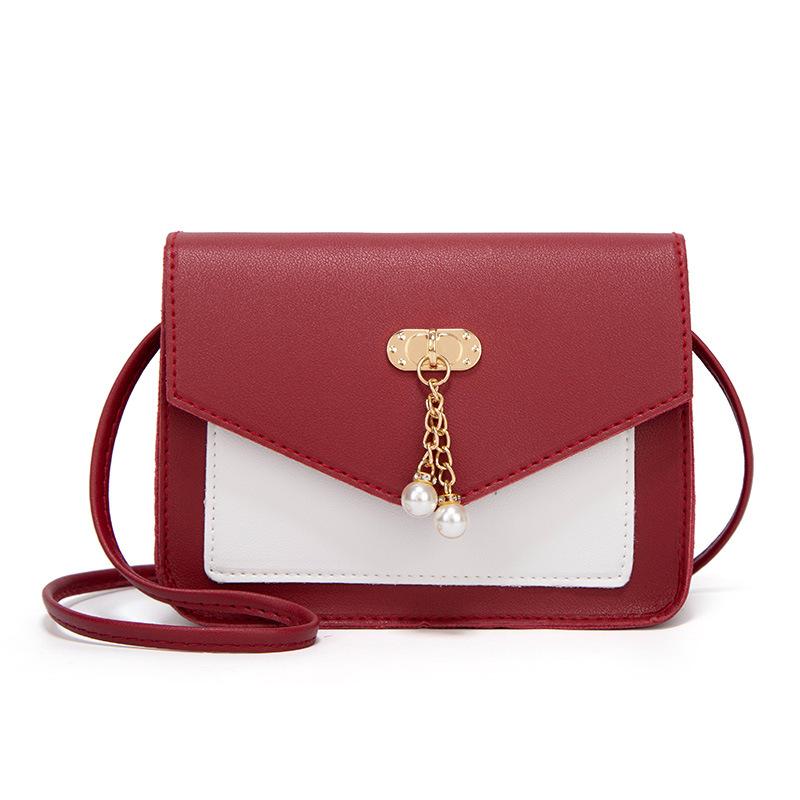 Sac bandoulière d'été pour femme, sac messager tendance et mignon pour fille, pochette pour téléphone portable et monnaie