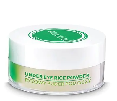 Ecocera Rozświetlający ryżowy puder pod oczy z kwasem hialuronowym Light