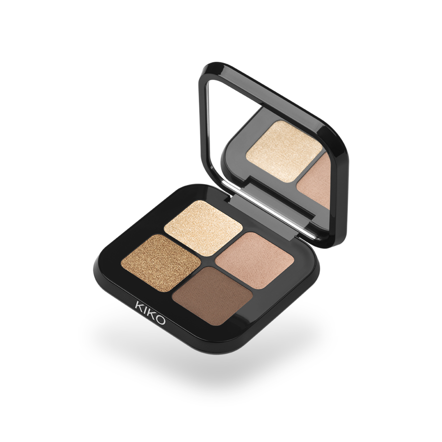 NOVA PALETA SJENILA ZA OČI BRIGHT QUARTET 01 Topli neutralni tonovi