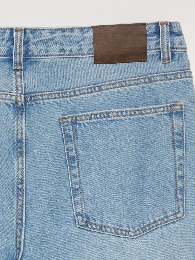 Calça jeans slim tapered - L30 - AZUL