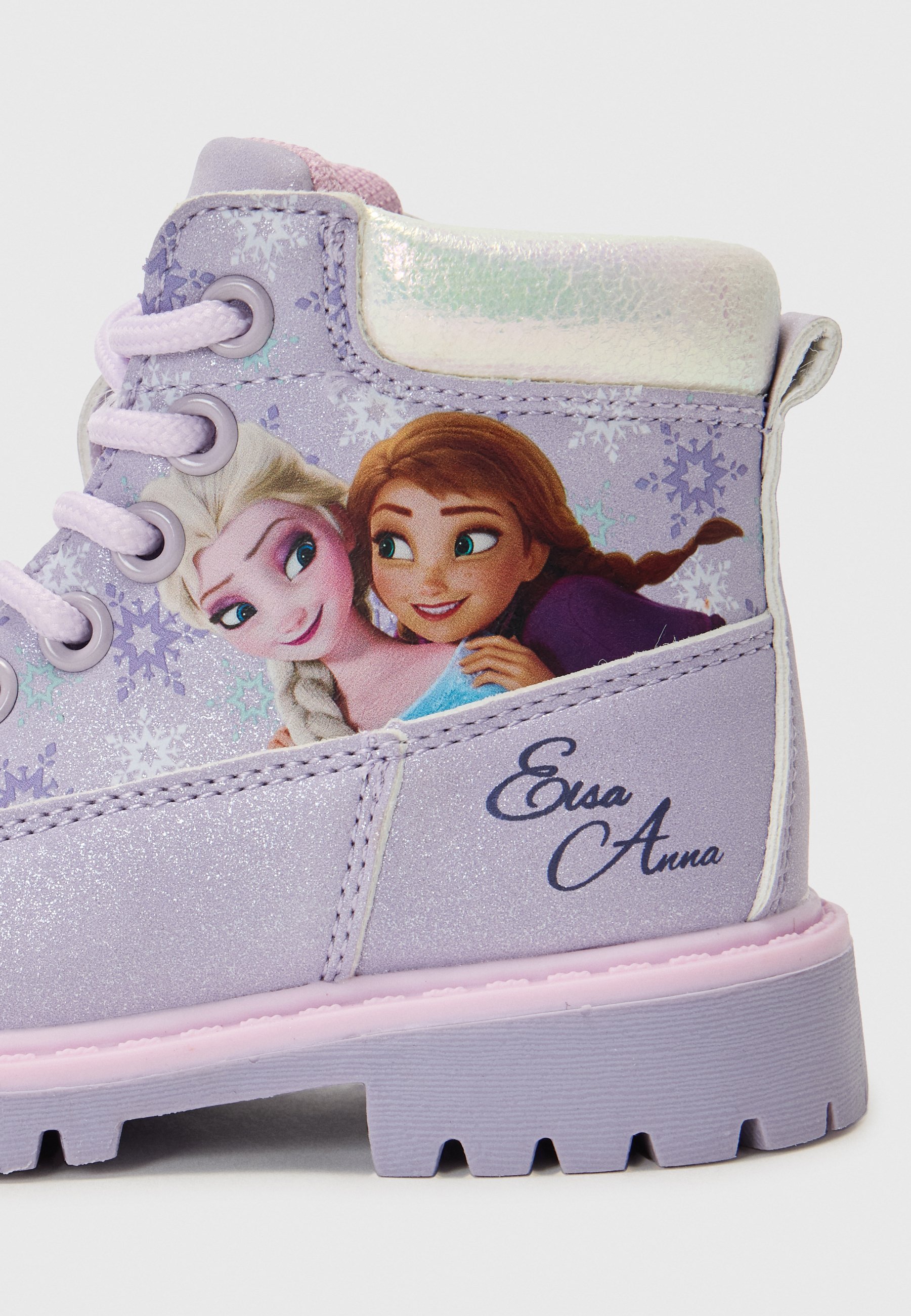 Friboo FROZEN - Bottines à lacets - lilas