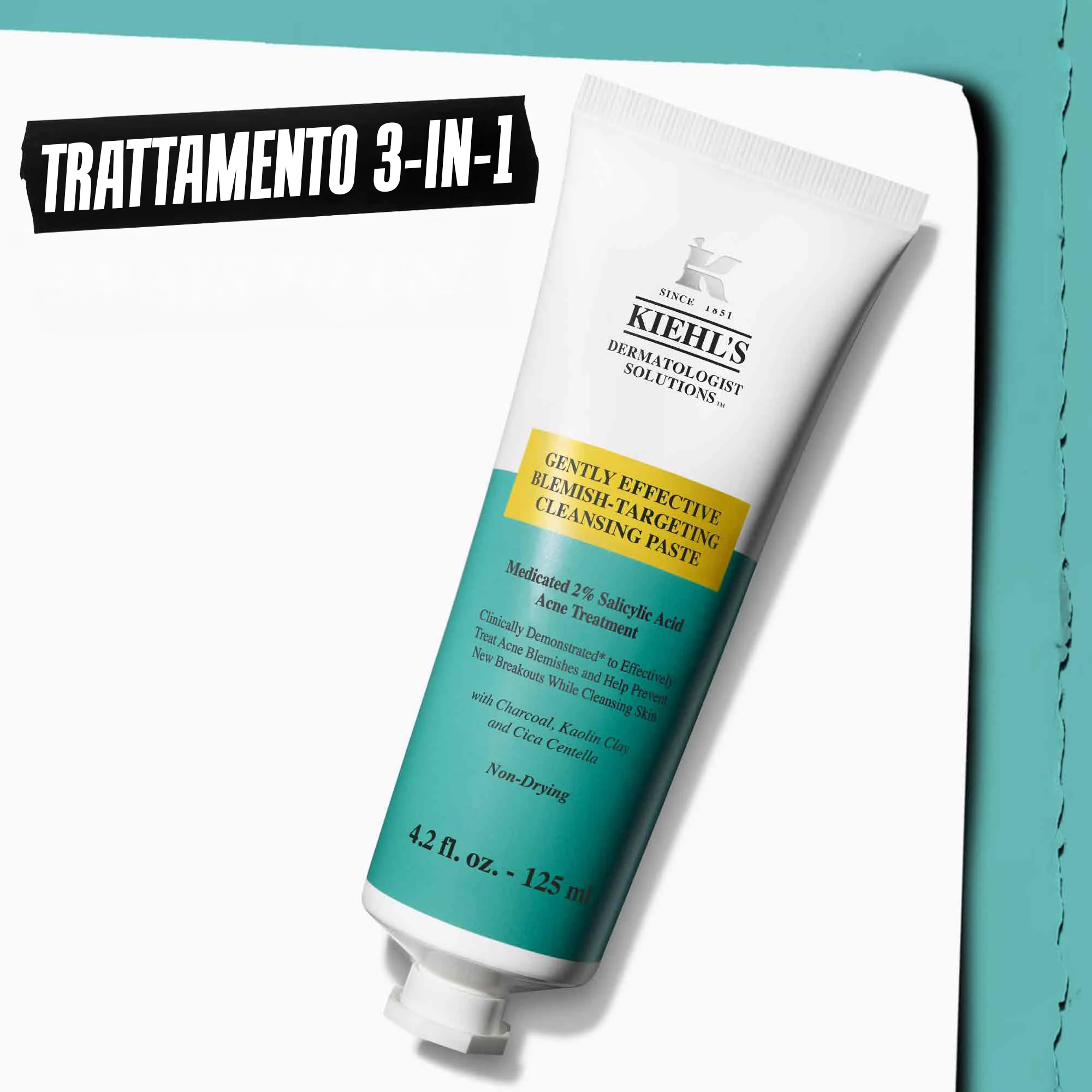 Detergenti / Esfolianti Gently Effective Blemish-Targeting Cleansing Paste - Crema detergente viso, Maschera Purificante viso, Tratt.viso 24 ore antimperfezioni