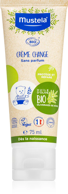 Mustela BIO luieruitslagcrème voor baby's vanaf de geboorte