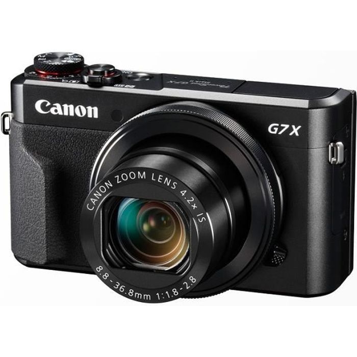 CANON G7X MKII PowerShot 20MP Kompaktkamera - Schwarz