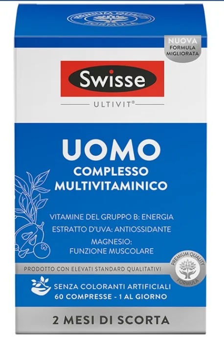 SWISSE Swisse Multivitamine Mannen 60 tabletten Voedingssupplement