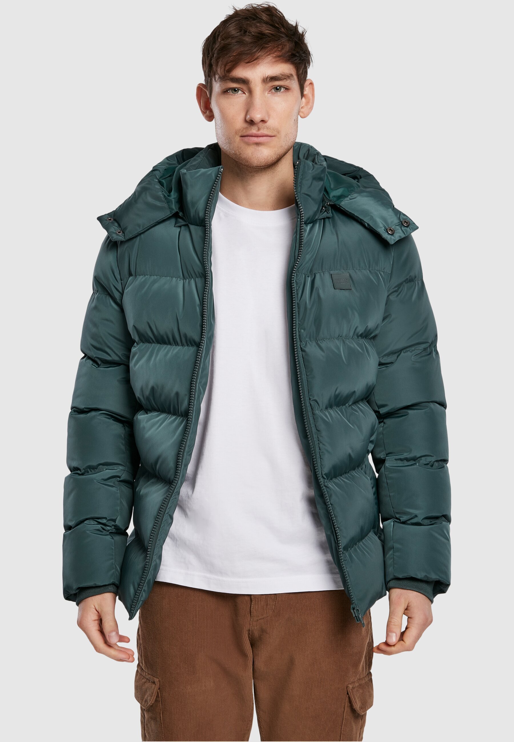 Giacca invernale Urban Classics - verde bottiglia