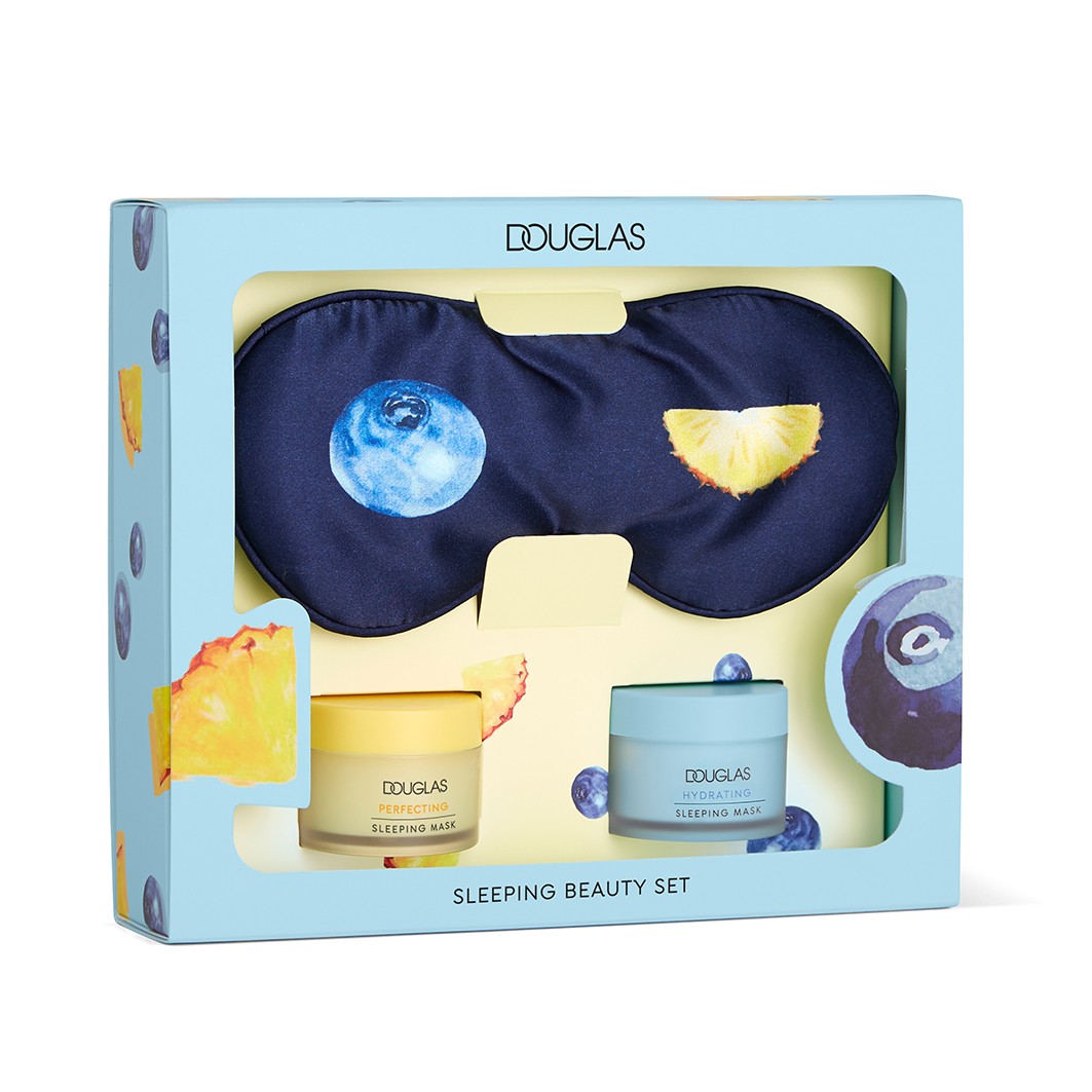 Douglas Collection ansigtsplejesæt, Douglas Collection sovemaskesæt – 28 ml