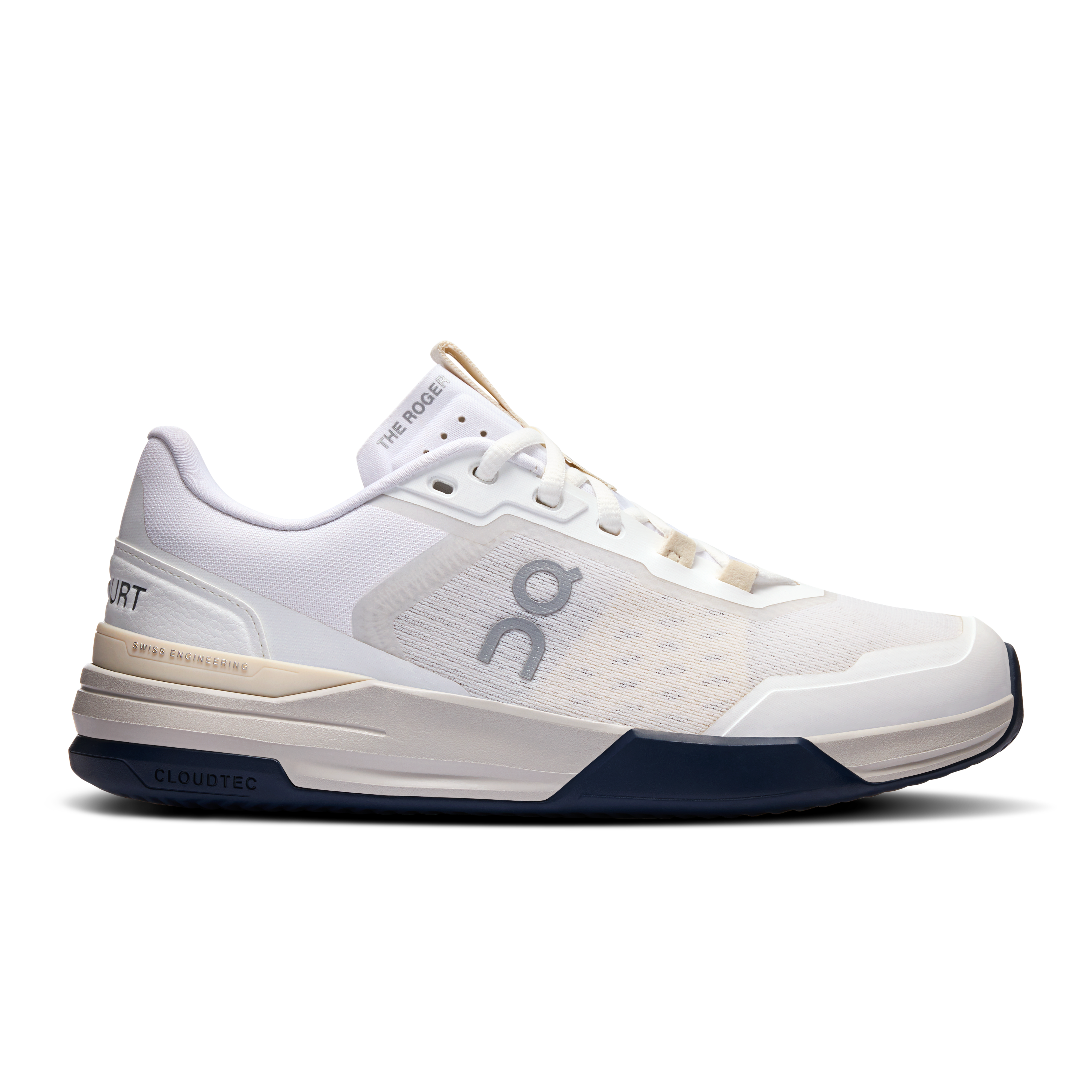 On Damen THE ROGER Advantage Pro Clay White | Creme
