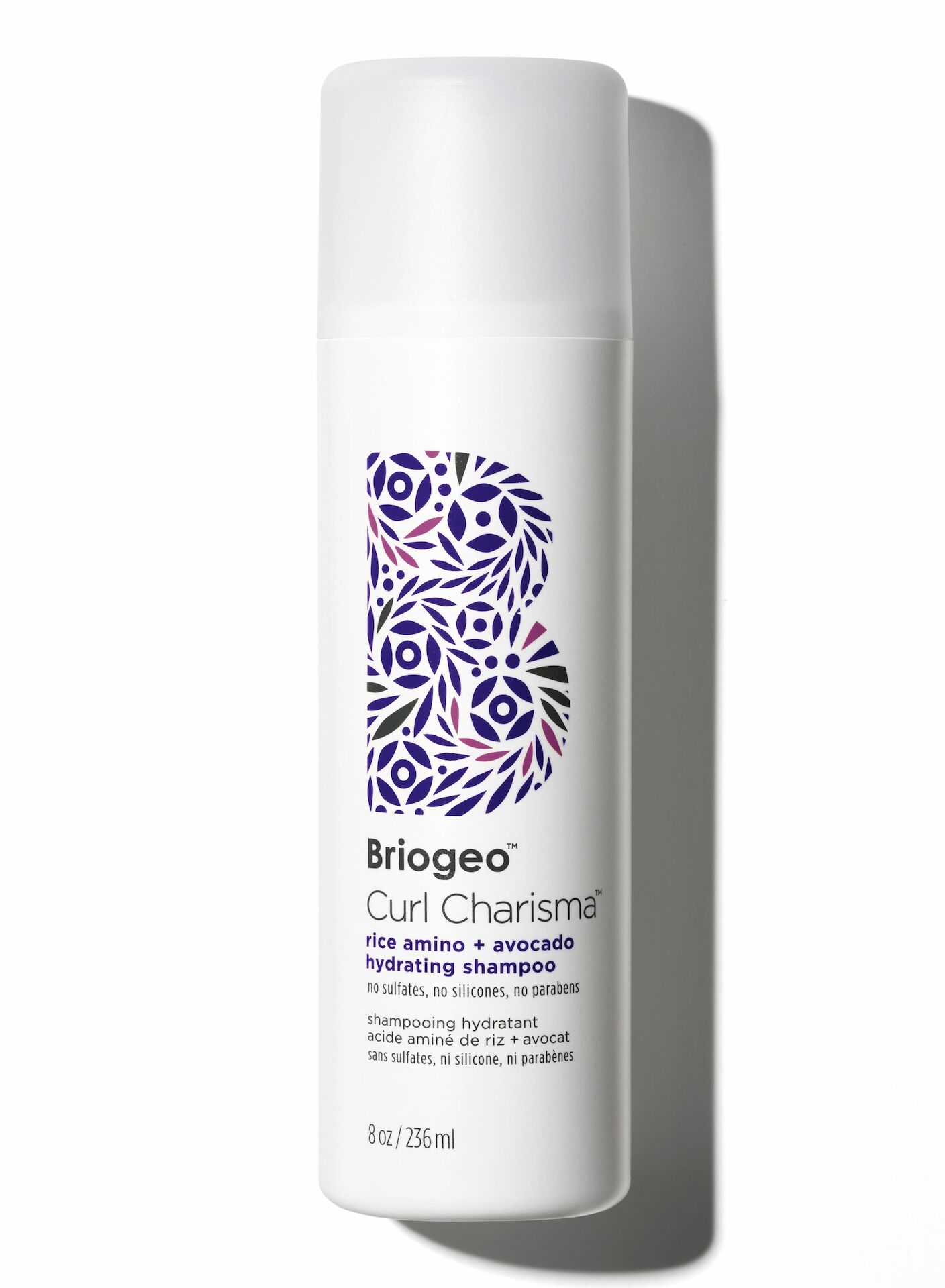 Curl Charisma Rice Amino + Avokádó hidratáló sampon 236ml - Briogeo