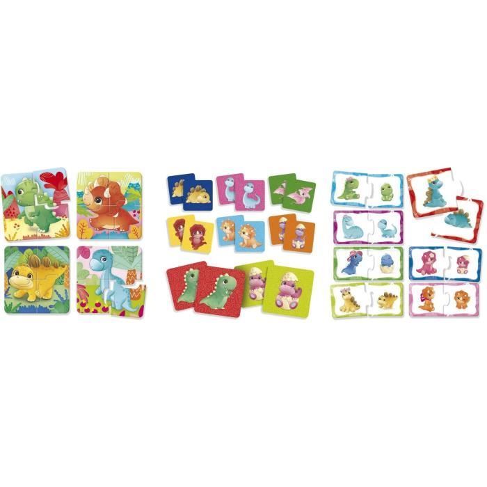 Dinoland - Educational Games - CAROTINA BABY - Puzzles, Memory Games, Matching Games