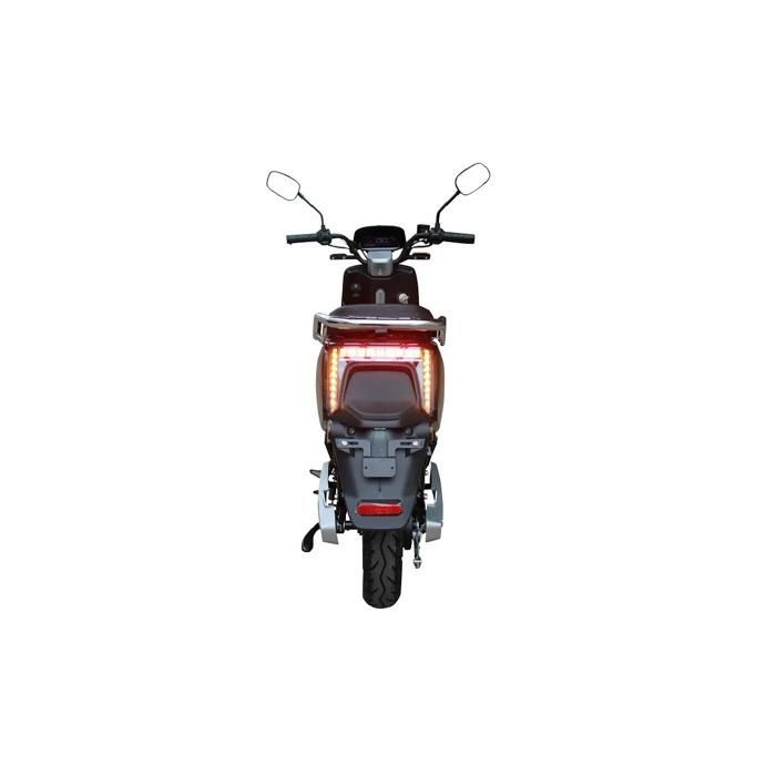 Patinete elétrico ZION – Bateria de lítio, equivalente a 50cc – Cor: Preto, Bateria: 60V 26Ah