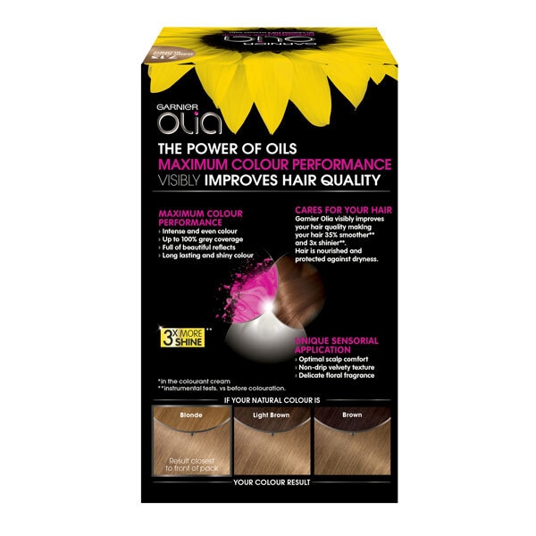 Garnier Olia 7.13 Tmavě béžová blond permanentní barva na vlasy