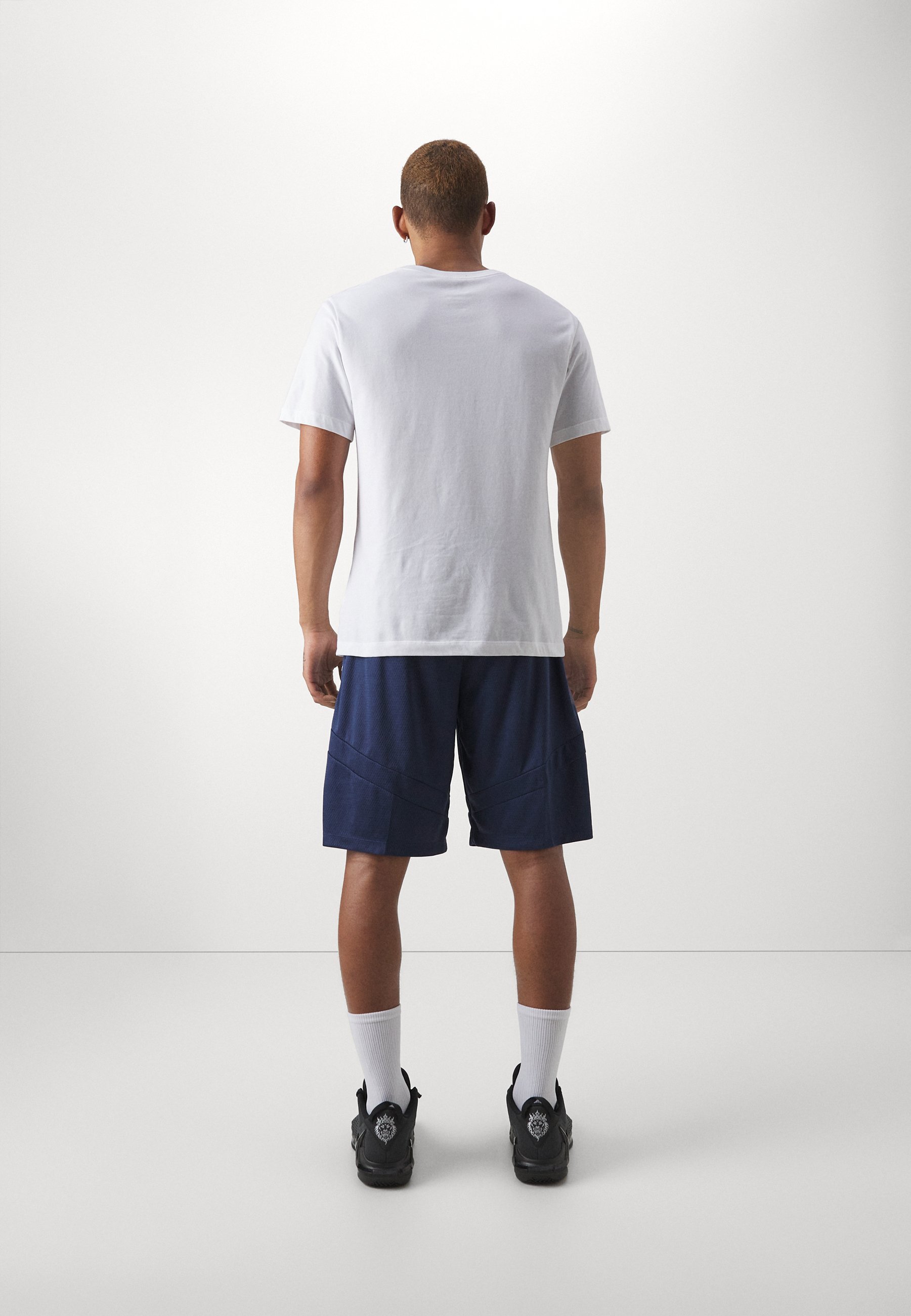 Nike Performance ICON 11IN SHORT - Spordipüksid - südaöösinine/valge