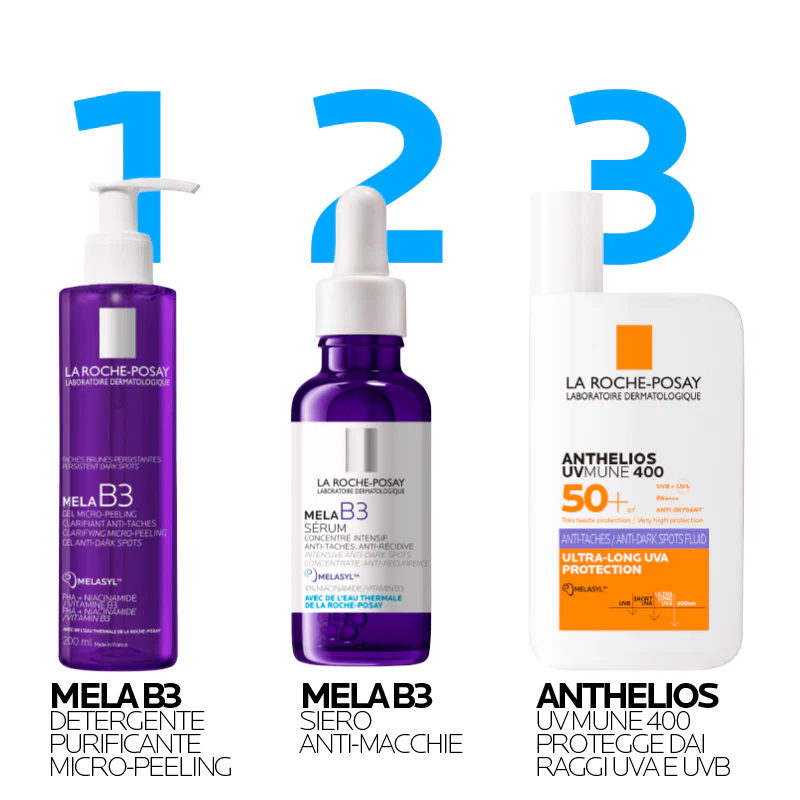 Anthelios UVMune 400 Fluido Anti-macchie SPF50+ - Solare viso alta prot.