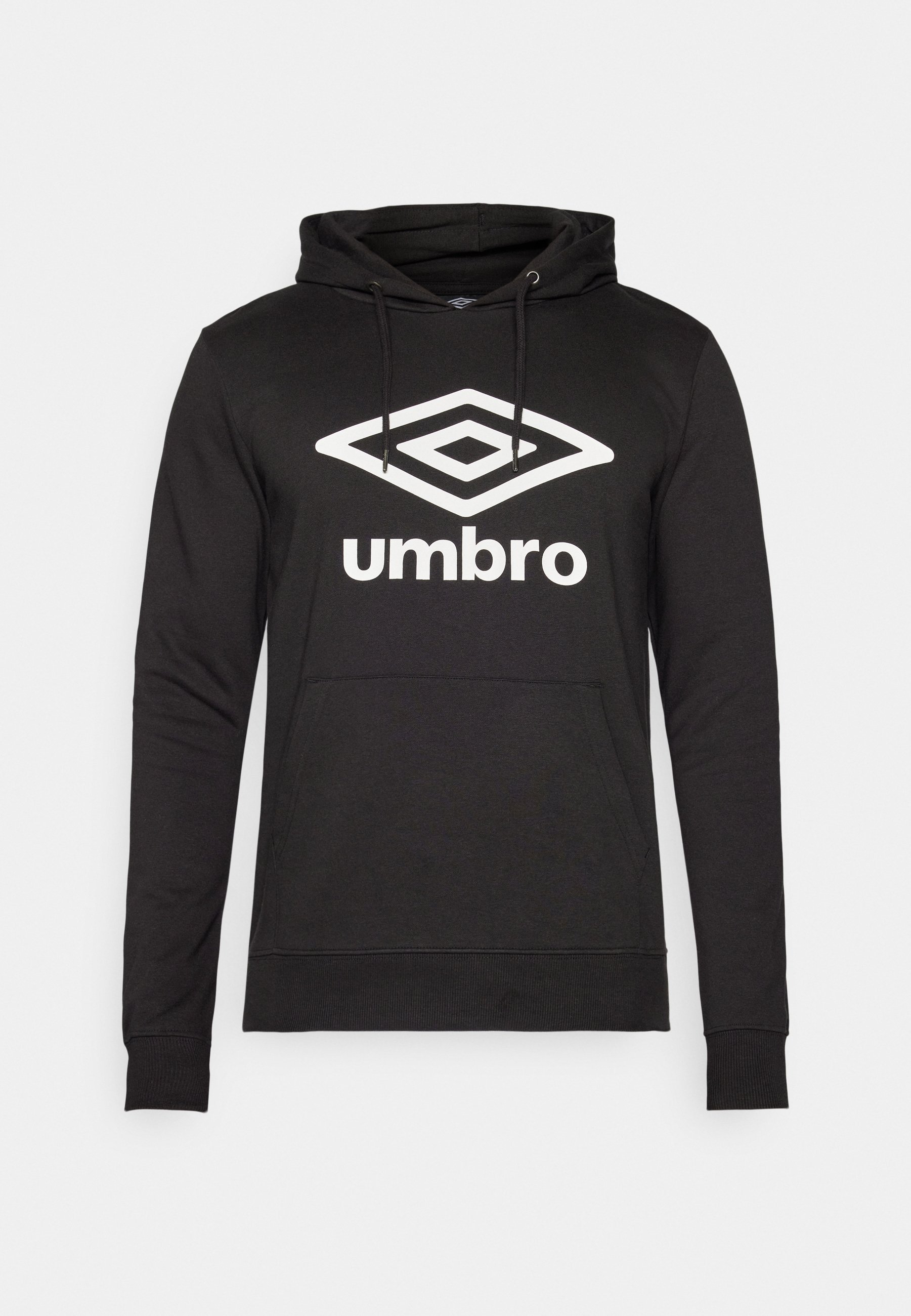 Umbro TEAM HOODIE - Hoodie - zwart/wit