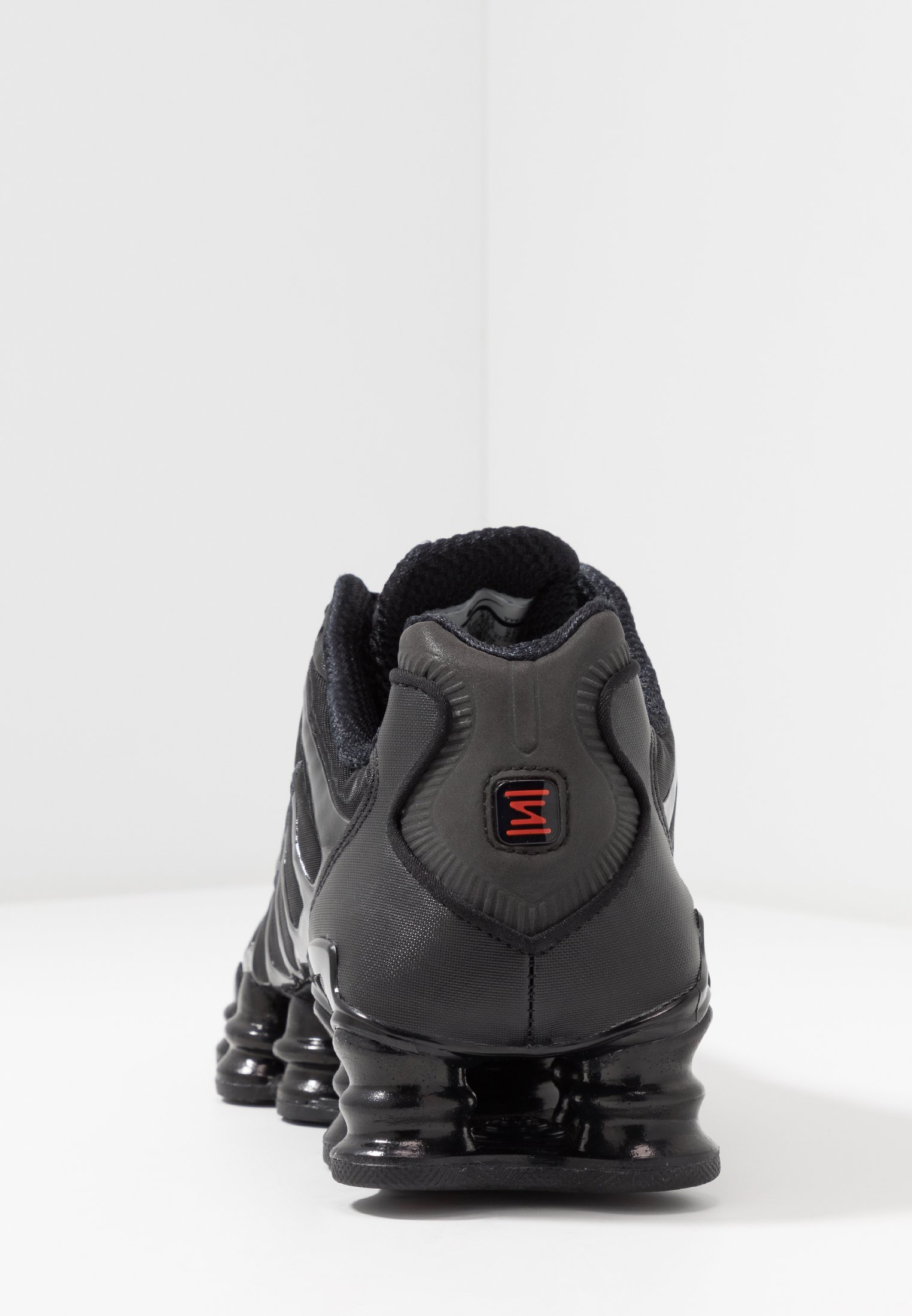 Nike Sportswear SHOX TL - Scarpe da ginnastica - nero/ematite metallizzata/arancione maxi