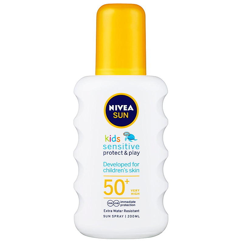 Nivea Nivea Sun SPF50 200 ml spray Känslig Barn