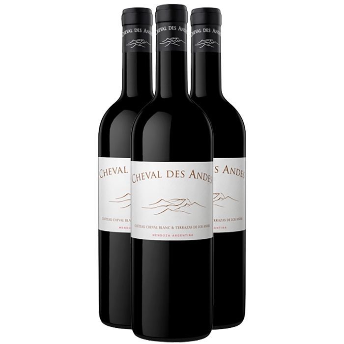 Cheval des Andes Argentine 2020 - Vin Rouge d' Argentine (3x75cl)