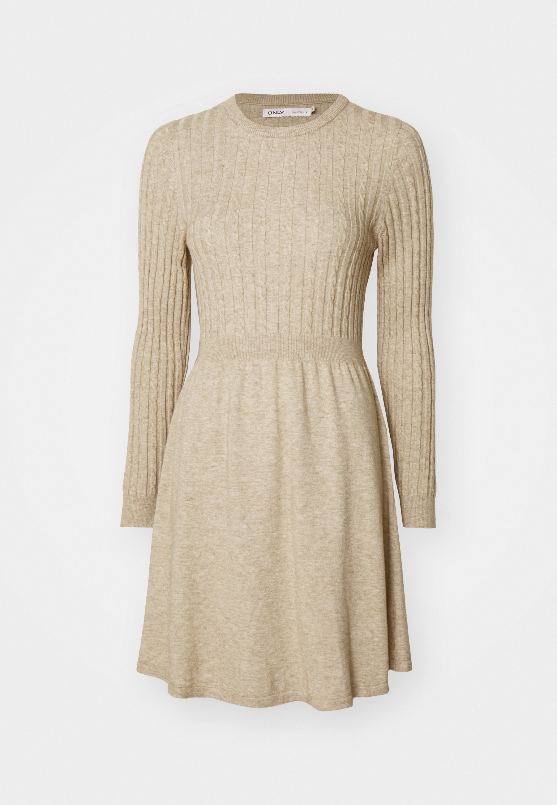 UNIQUEMENT SUR CÂBLE NOOS - Robe pull - mélange teck vieilli