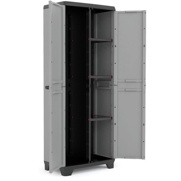 Küchenschrank - KETER - STILO - 39 x 68 x 173 cm - Grau