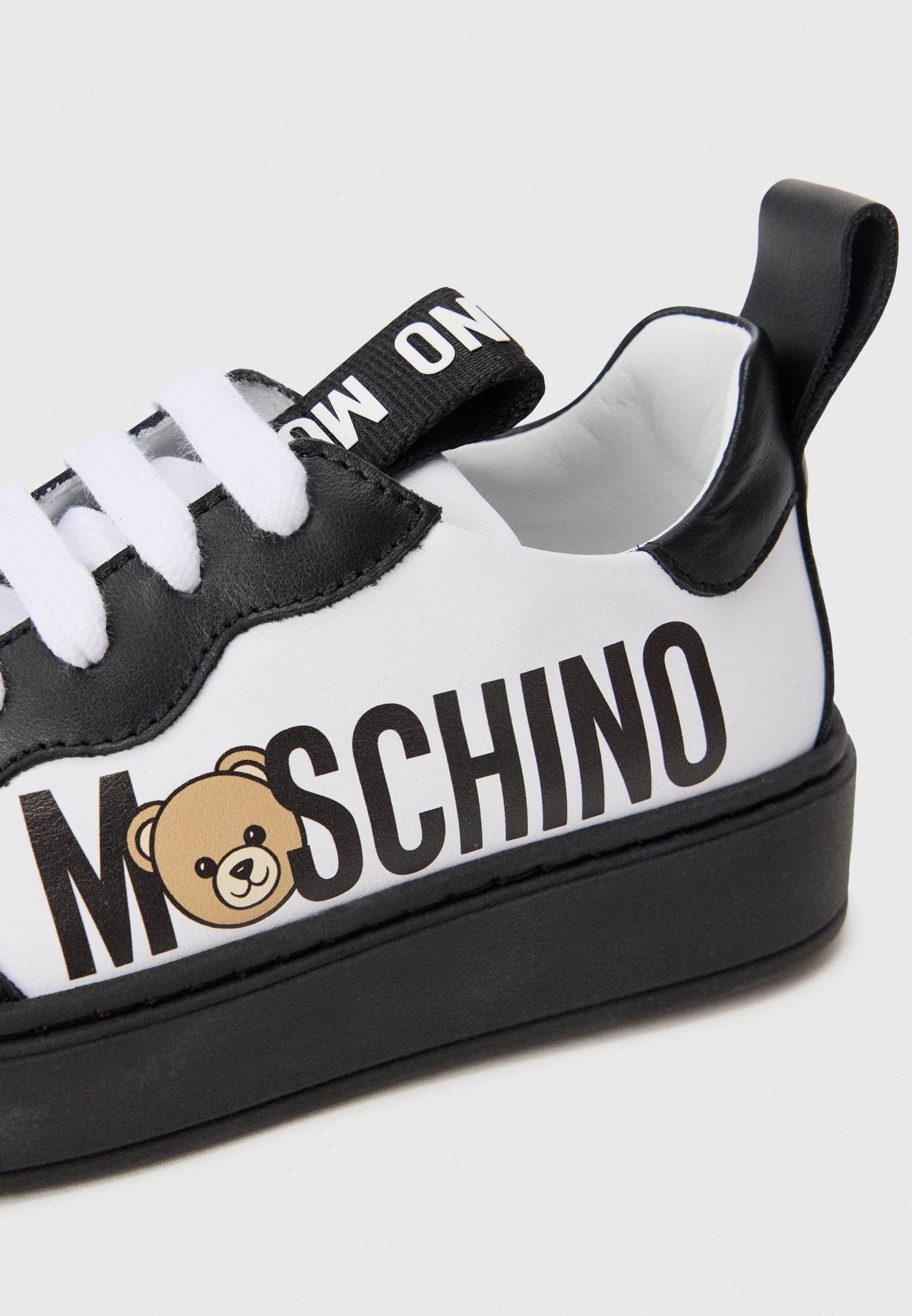 MOSCHINO UNISEX - Teniși - white/black