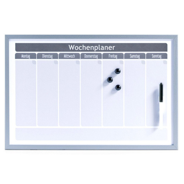 Tablica magnetyczna WOCHENPLANER, 60x40 cm, ZELLER