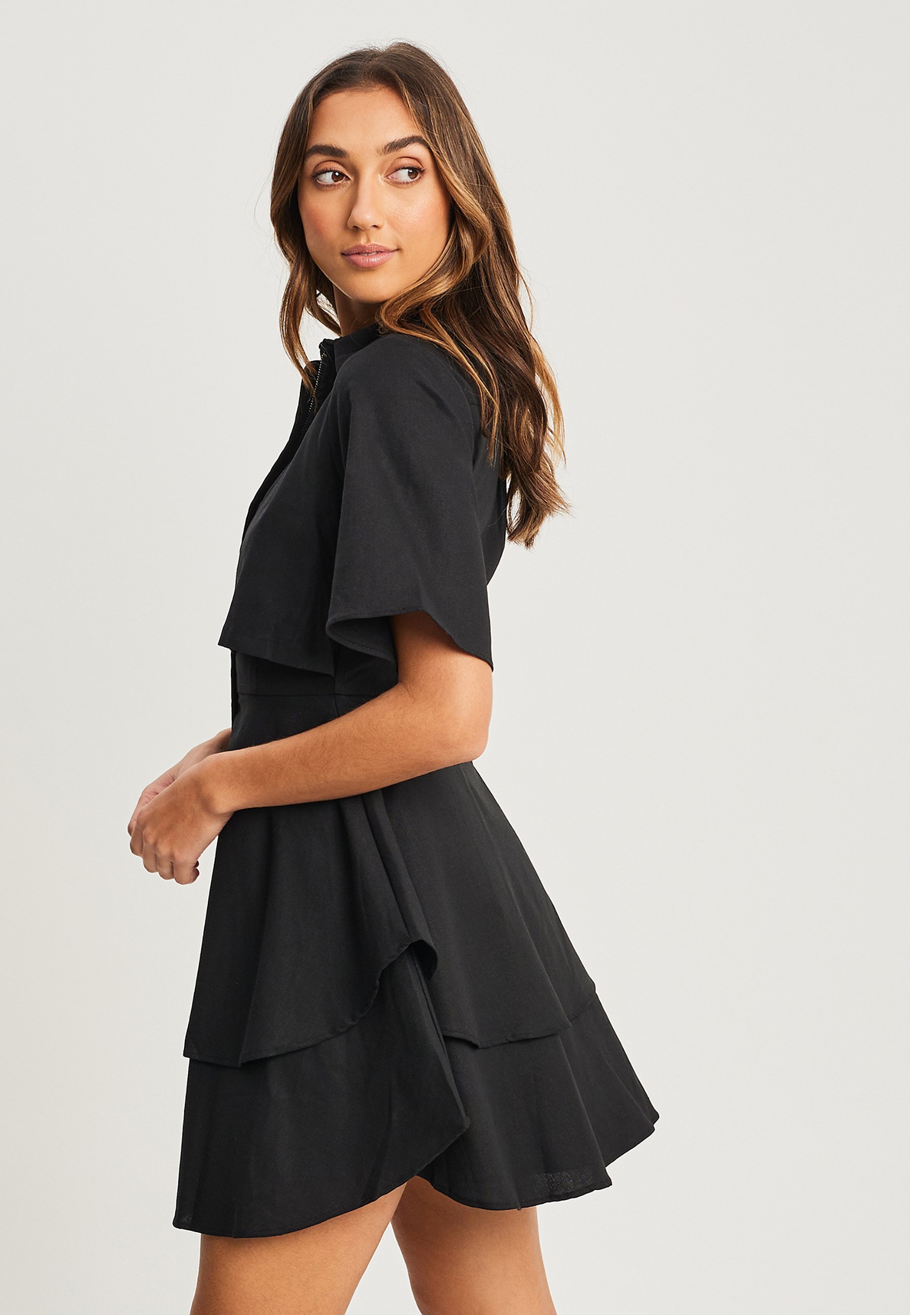 Robe-chemise WILLA HUGH SUPERPOSÉE - noire