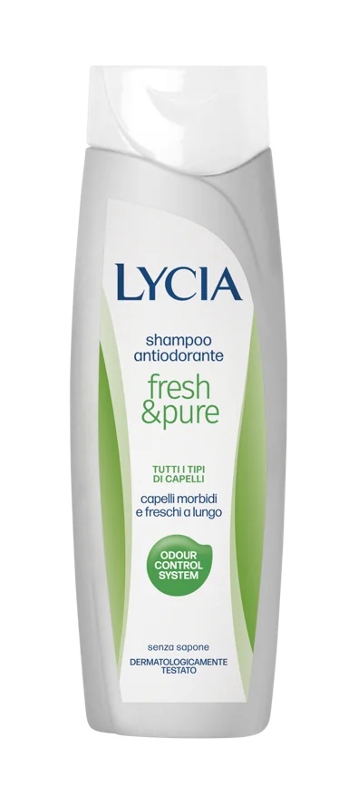 Shampoing anti-odeurs Lycia 300 ml Cheveux doux et frais
