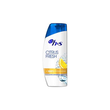 Head & Shoulders Citrus Fresh Anti-flass sjampo for daglig bruk, Anti-flass, for fett hår, 600 ml