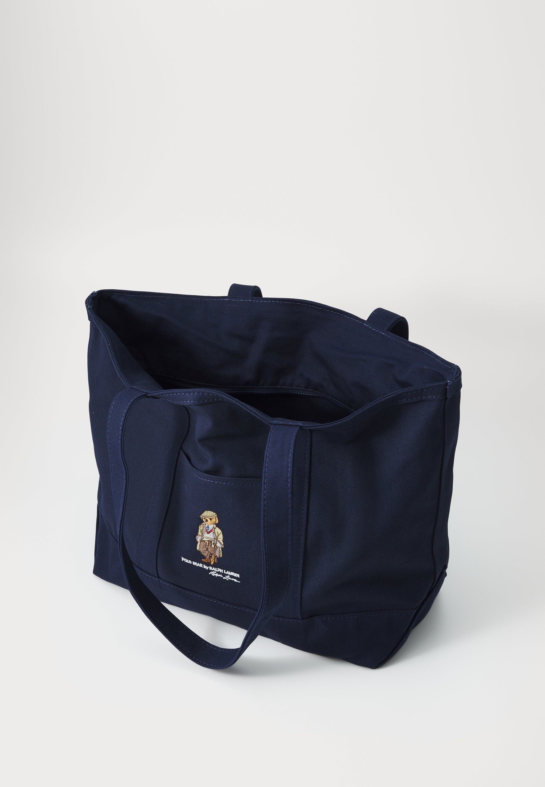 Polo Ralph Lauren TOTE TOTE LARGE UNISEX - Tote bag - newport navy
