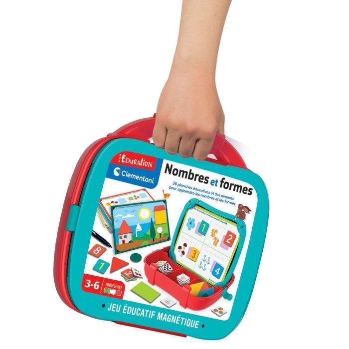 Clementoni - Estuche de números y formas - 52676