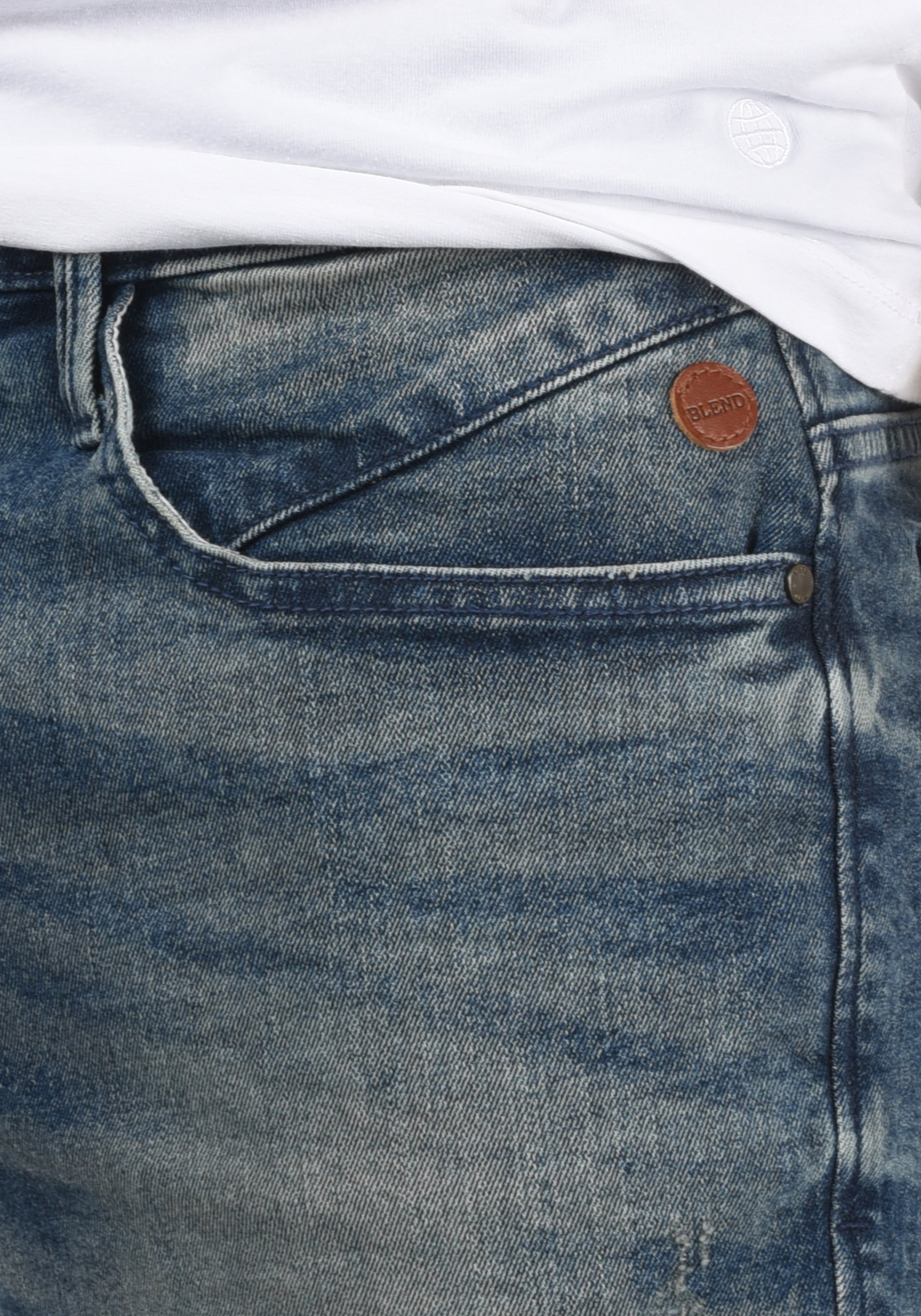 Short en jean Blend BHGRILITSCH - bleu
