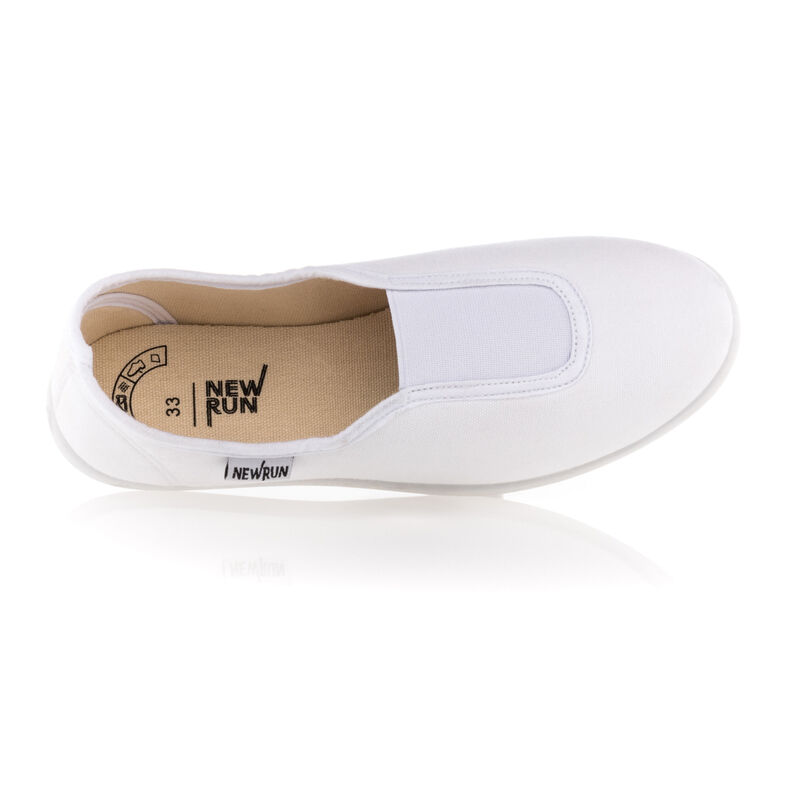  Sandali bianchi da bambina / Scarpe aperte in punta
