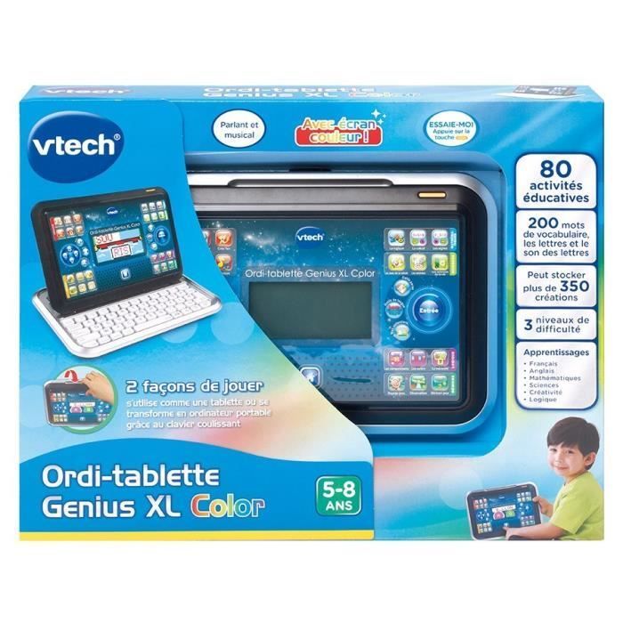 VTECH - Genius XL Color - Tabletcomputer voor kinderen - Zwart