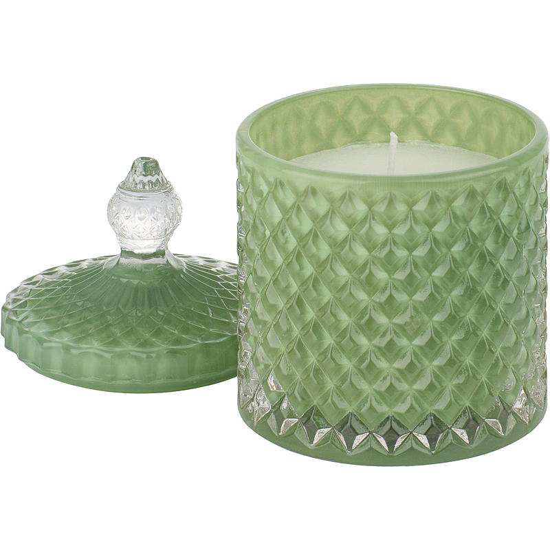 Vie Selected Doftljus diamantglas grön eukalyptus