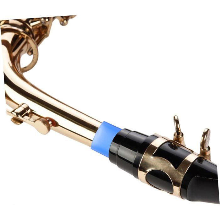 anillos de corcho para saxofón, fundas de silicona para saxofón, accesorios para correa de saxofón alto, piezas para saxofón tenor