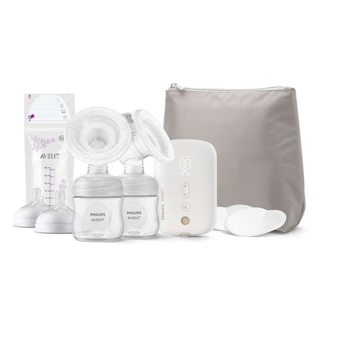Philips AventTire-lait électrique double rechargeable SCF398/31