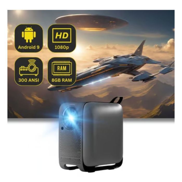 Lenso - Solar - Video Projector, Black