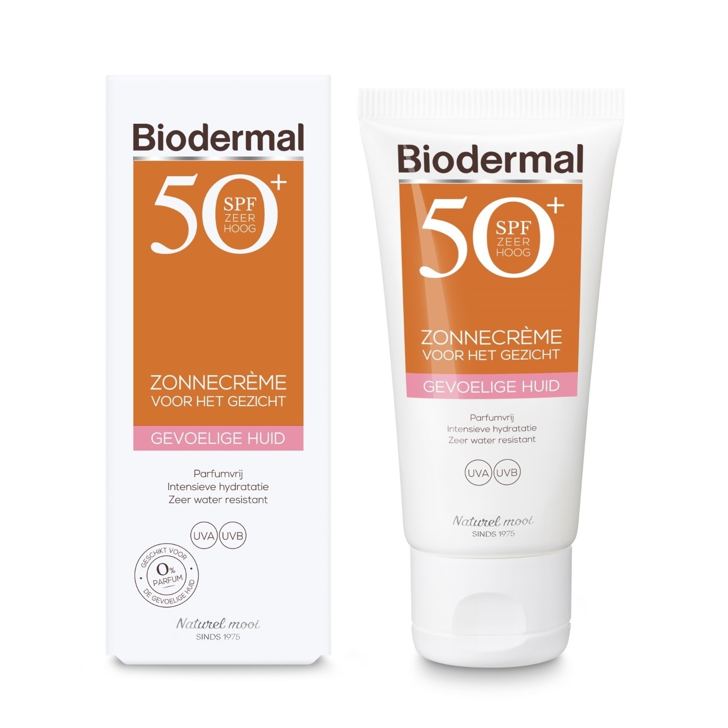 Biodermālais sejas saules aizsargkrēms SPF 50+ - 50 ml