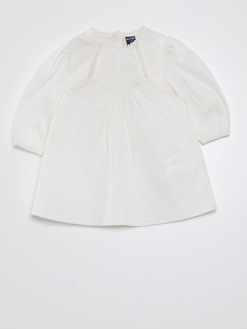 Vestido formal - BRANCO