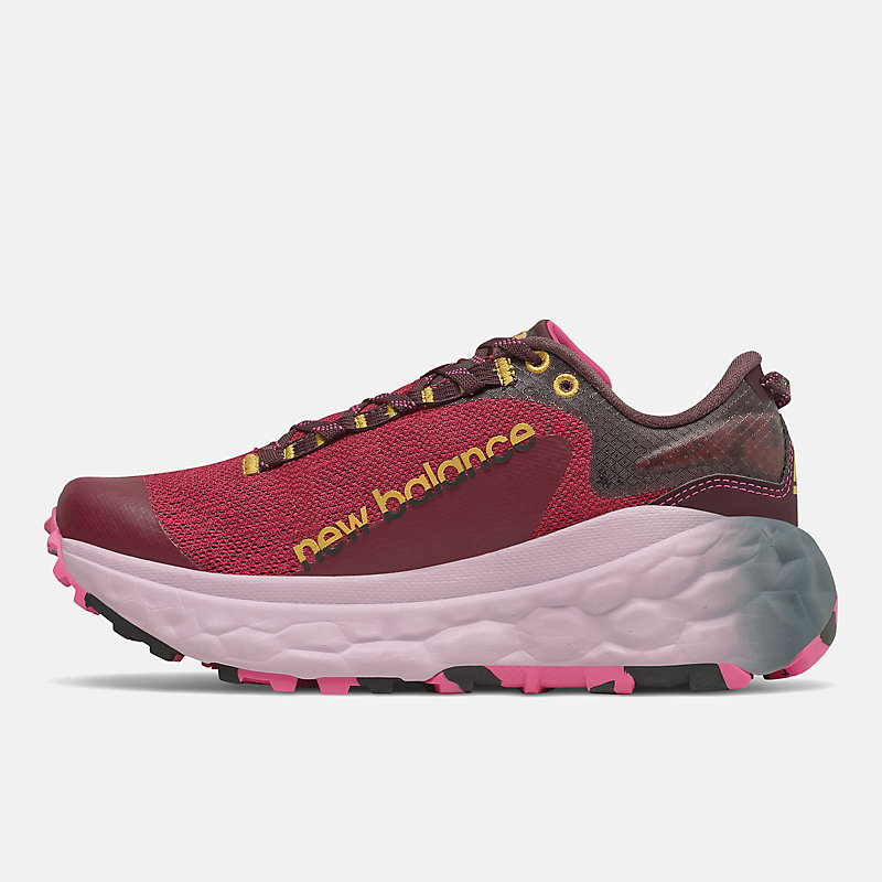 Fresh Foam X More Trail v2 para mulheres – Azul-marinho com detalhes dourados