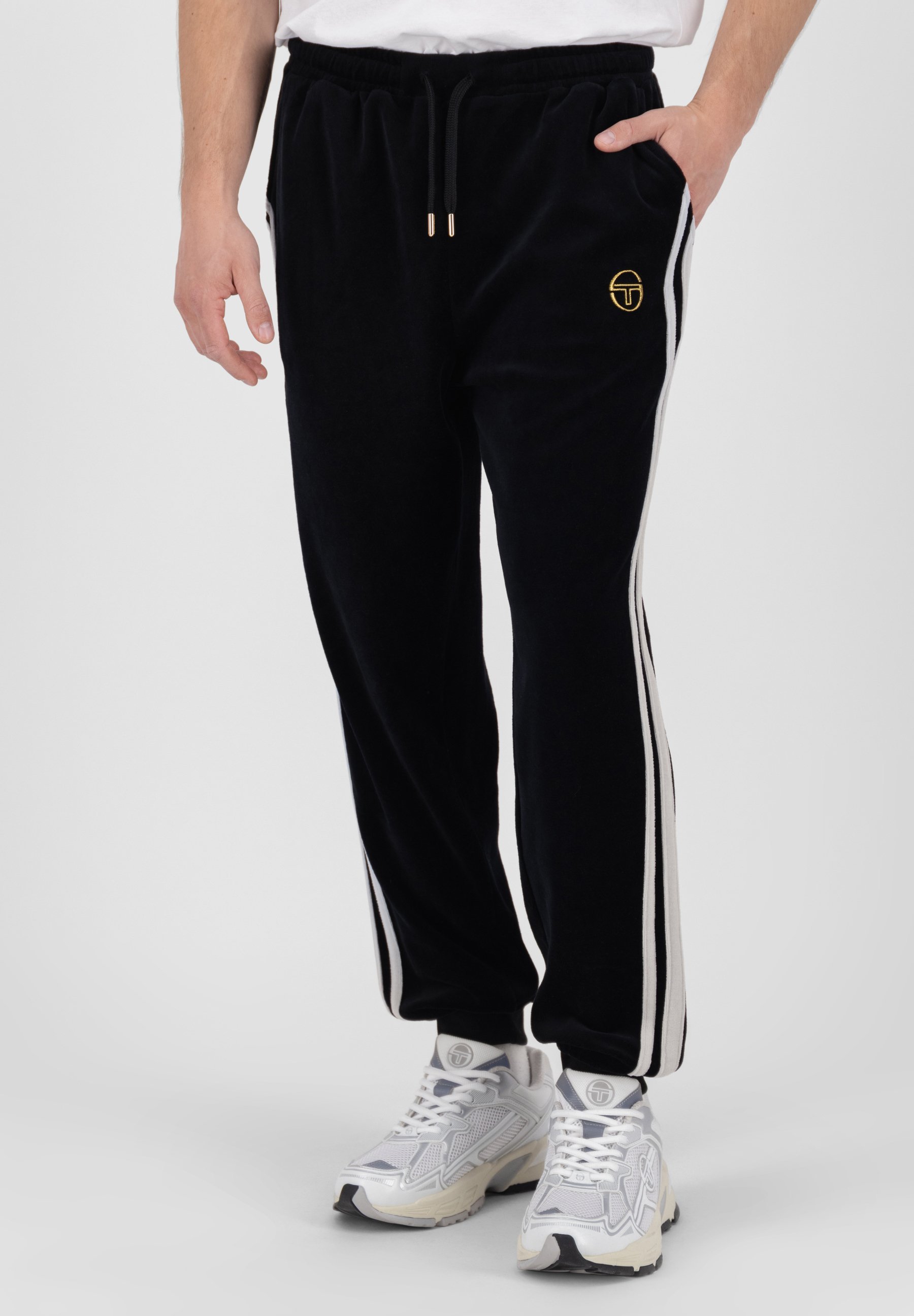 Calça de fato de treino Sergio Tacchini DAMARIND - preta