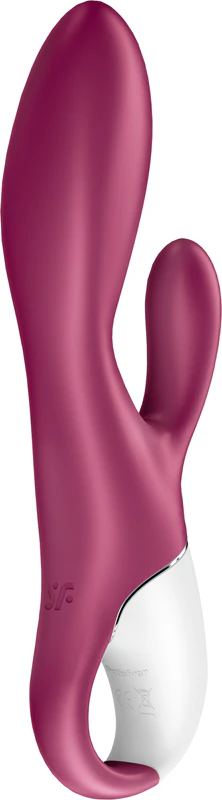 Vibrador Satisfyer HEATED AFFAIR WARMING RABBIT com estimulador clitoriano