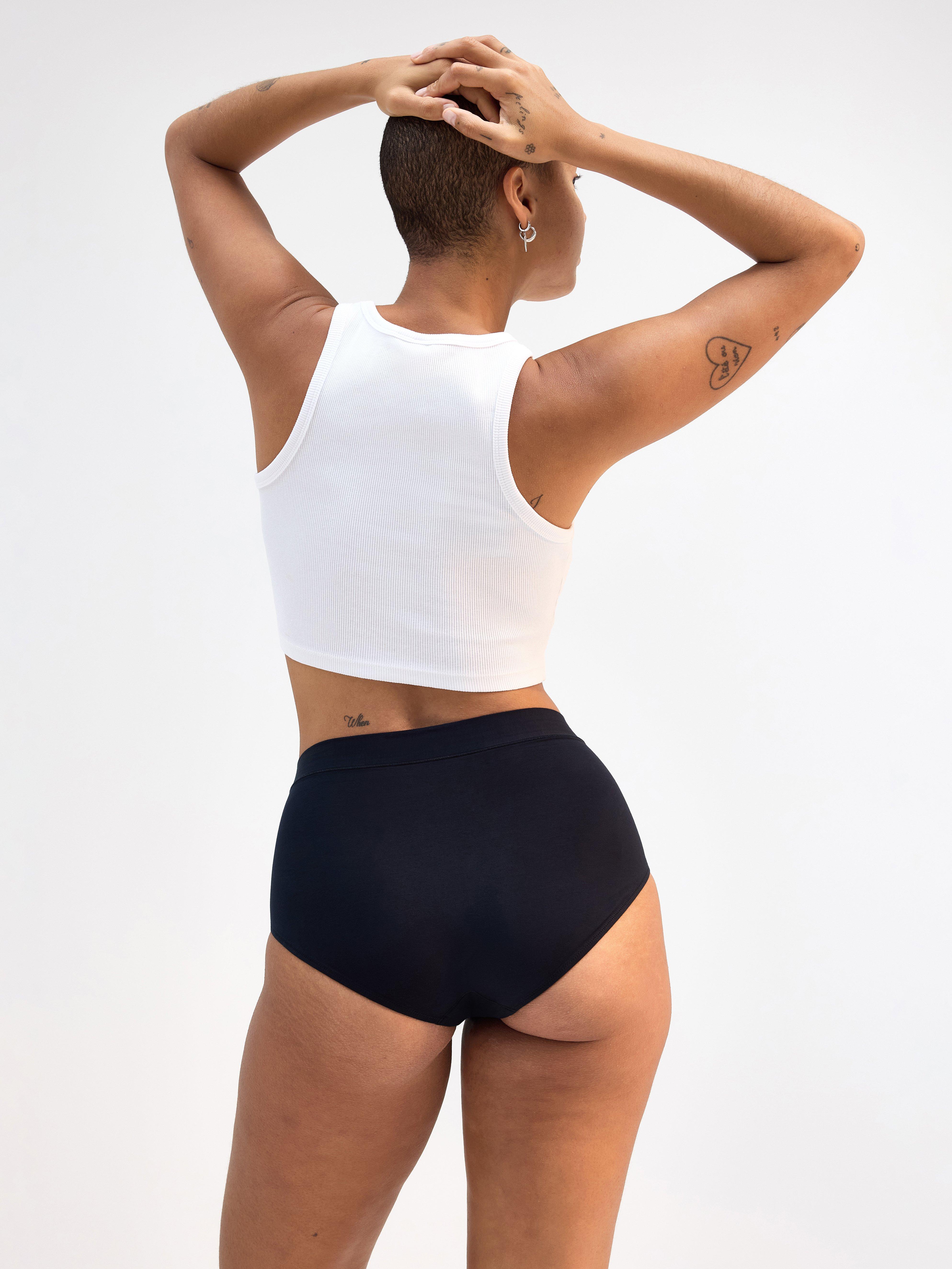 Trosskydd med miniabsorpce - Vysoký pas - Female Engineering Black