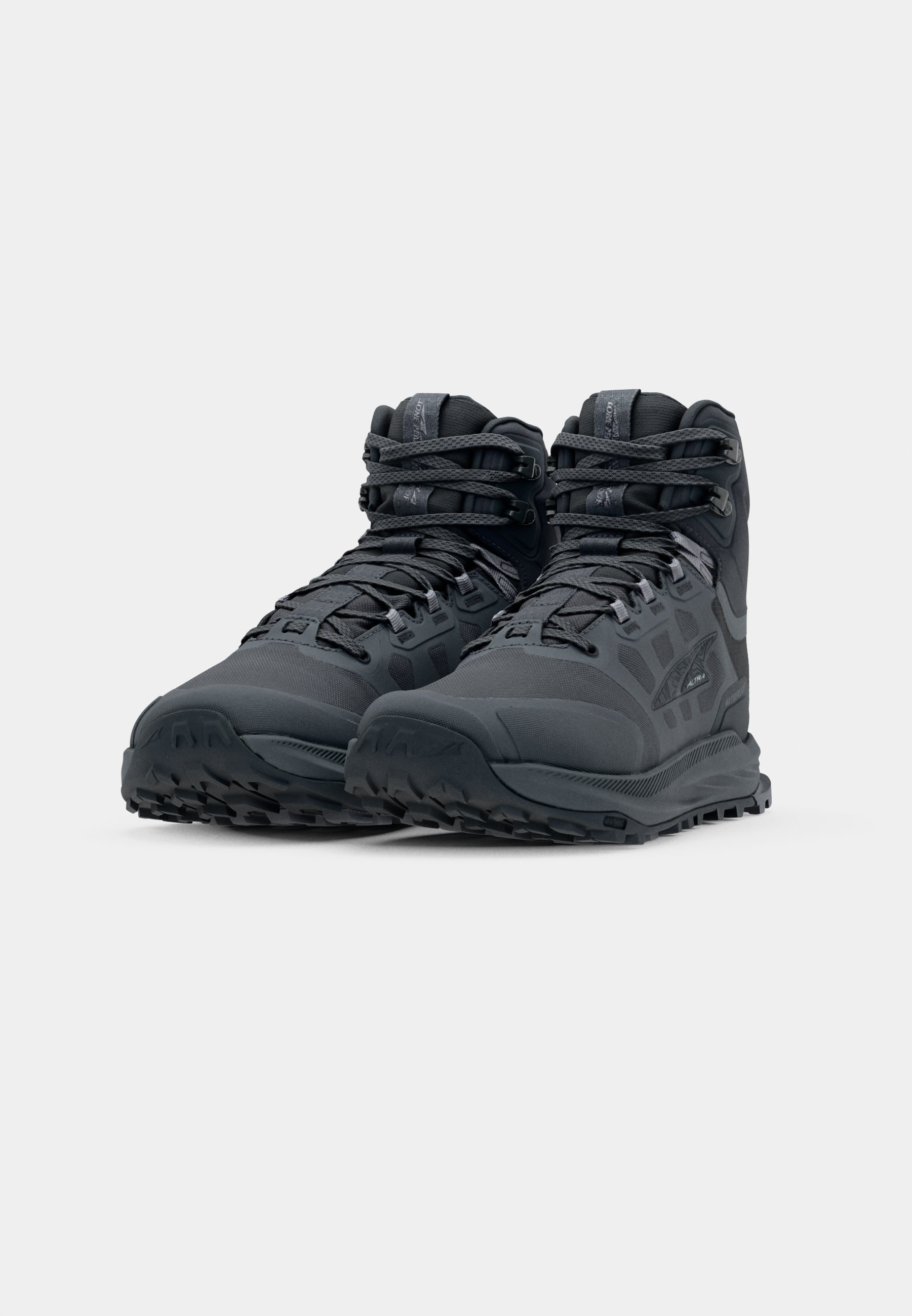 Altra LONE PEAK 9 - Scarponi da trekking - nero/grigio